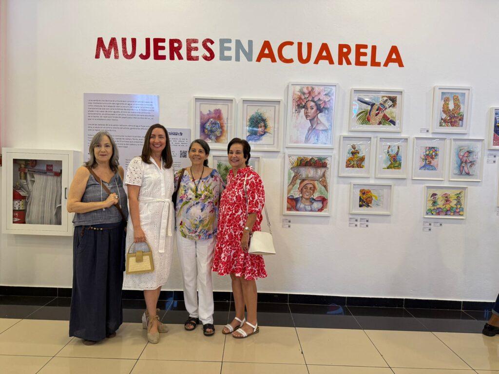 'Women in Watercolor 2025' Exhibition Celebrated the Feminine Perspective of Dominican Art